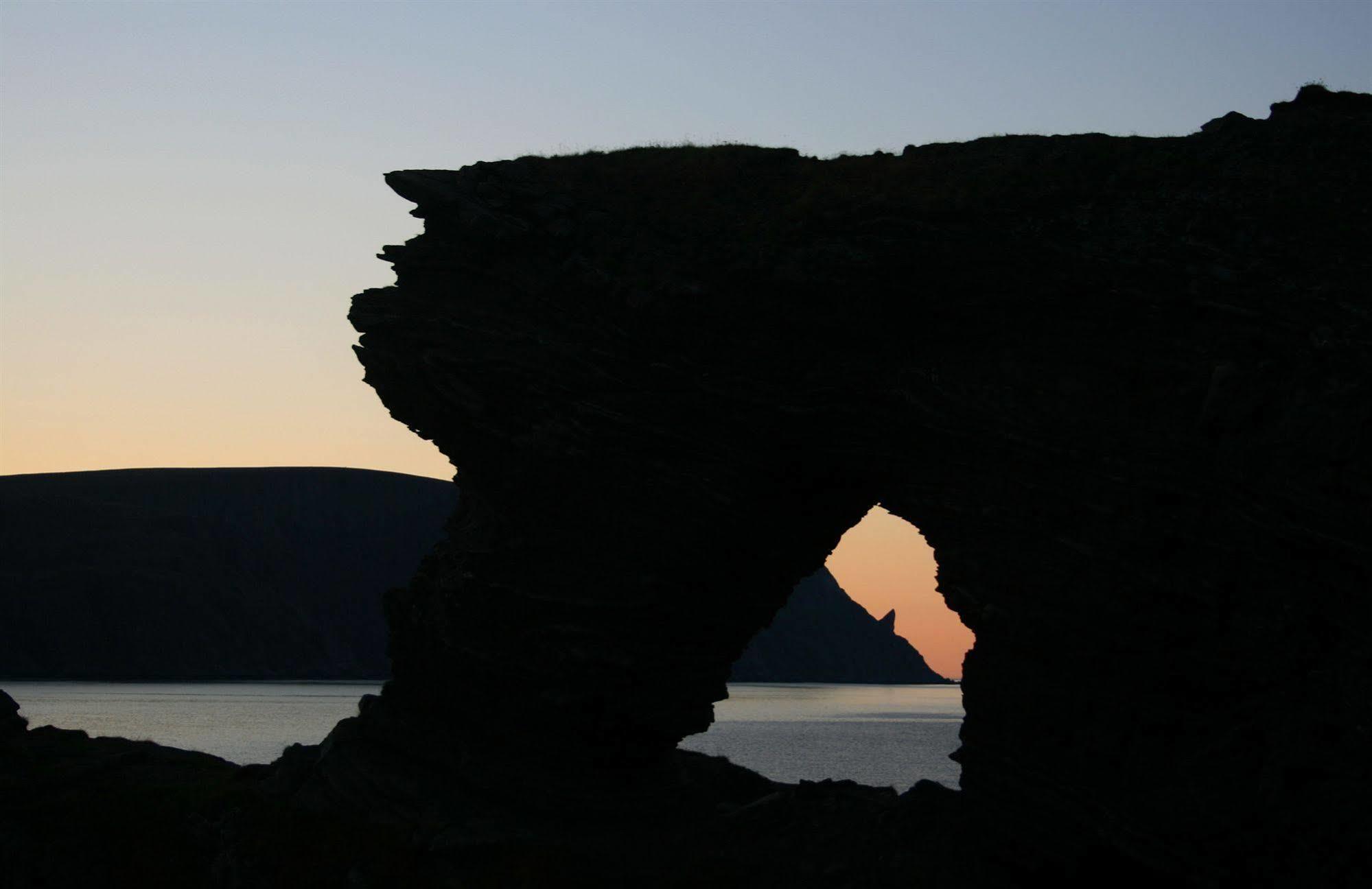 Hotel Nordkapp Camping Honningsvåg Exterior foto